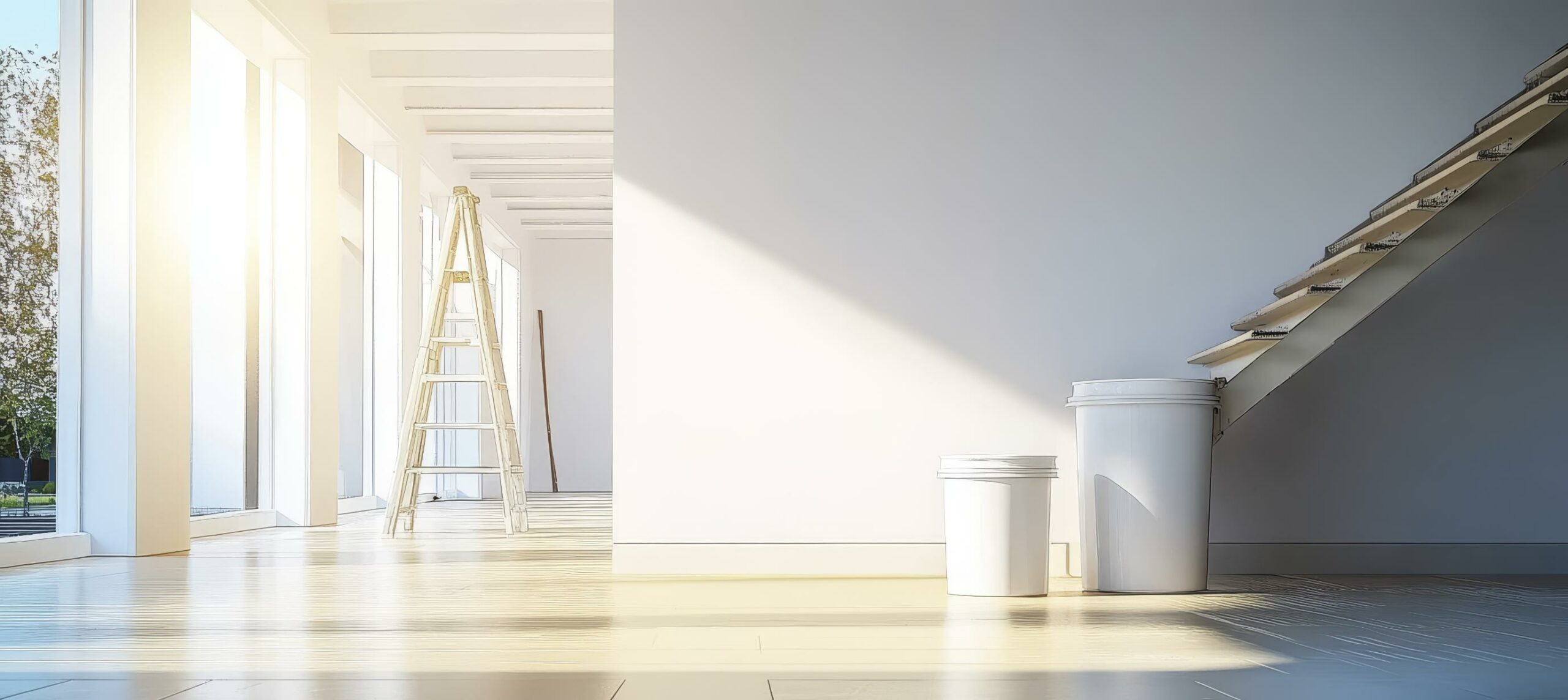 Peinture intérieure réalisée par professionnel