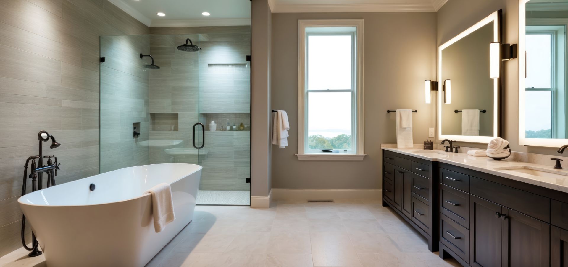 Transformation complète de salle de bain