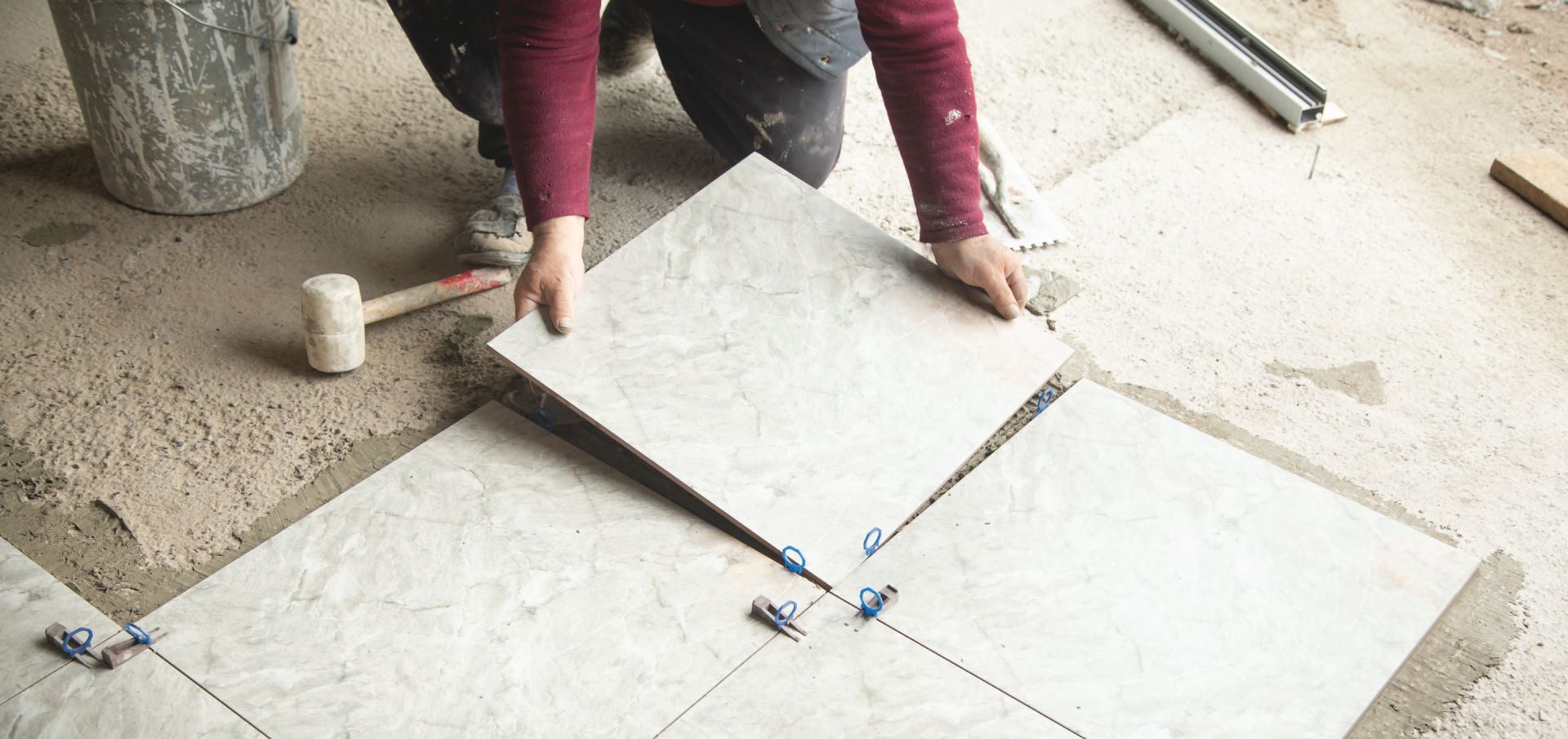 Pose de carrelage et revêtement de sol